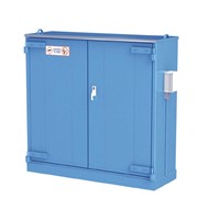 Gasskåp 175D för 4 styck P45, EI30, Utomhus