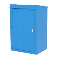 Brandklassad miljöcontainer 240 liter, EI60 Utomhus