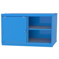 Brandklassad miljöcontainer 1700 liter, EI60 Utomhus