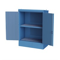 Brandklassad miljöcontainer 1300 liter, EI60 Utomhus