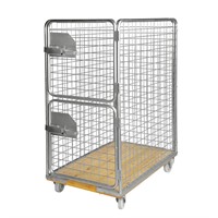 Rullcontainer m. trä