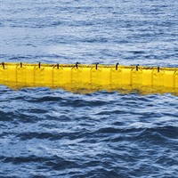 Oil Boom 1150F-Fence Type, 10m, ASTM Z, Polymer/Polyester 1000GSM