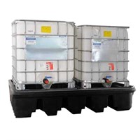 Spillpall 2-IBC PE-B 13.27 utan galler