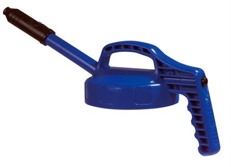 Oil Safe Lock med smal utdragbar pip - Blå