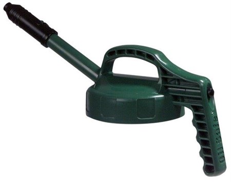 Oil Safe Lock med smal utdragbar pip - Mörkgrön