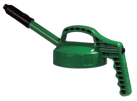 Oil Safe Lock med smal utdragbar pip - Grön