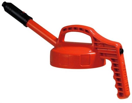 Oil Safe Lock med smal utdragbar pip - Orange