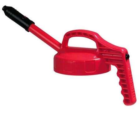Oil Safe Lock med smal utdragbar pip - Röd