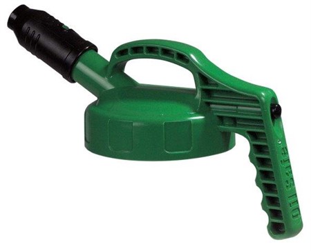 Oil Safe Lock med tjock kort pip - Grön