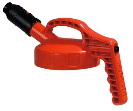 Oil Safe Lock med tjock kort pip - Orange