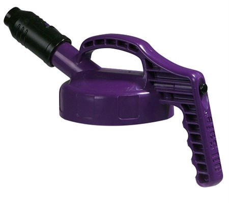 Oil Safe Lock med tjock kort pip - Violett