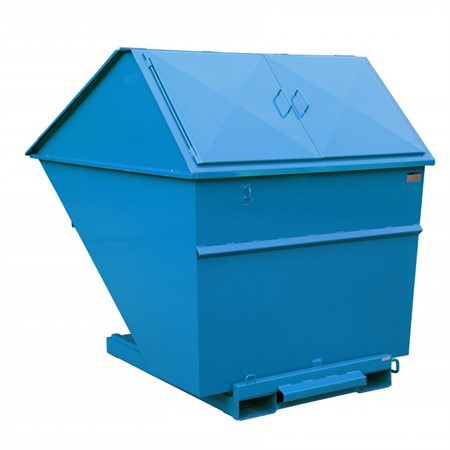 Tippcontainer TL27 med lock, TIPPO 2700