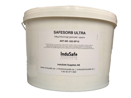 Safesorb Ultra, finkornigt granulat, 10kg spann