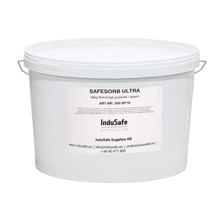 Safesorb Ultra, finkornigt granulat, 10kg spann