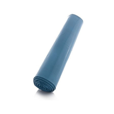 Plastsäck Industri K-2, 240L, 10st/rl, 12rl/krt, Blå/Svart