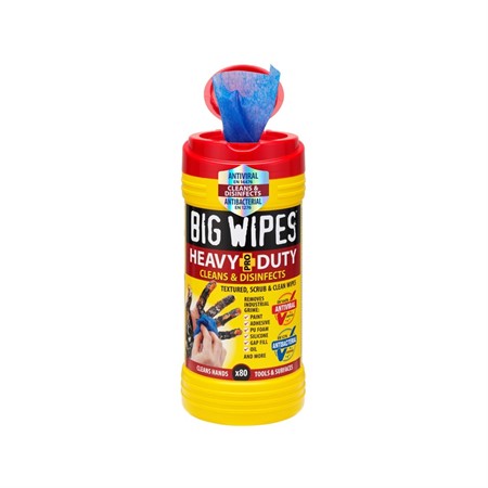 Big Wipes Heavy Duty Våtservetter, 8x80 ark/frp