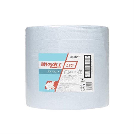 WYPALL® L10 Extra Torkduk, 1-lgr, 1000ark/rl, 38x32cm, 1rl/frp, Blå
