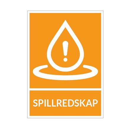 Spillredskap Skylt, A4, 210x297mm, Komposit (Plåt)