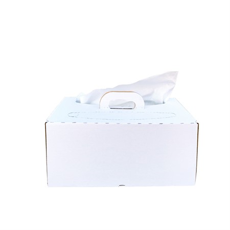 InduWipe Premium 1-lgr Bragbox, 2x100ark/frp, 42x40cm, Vit