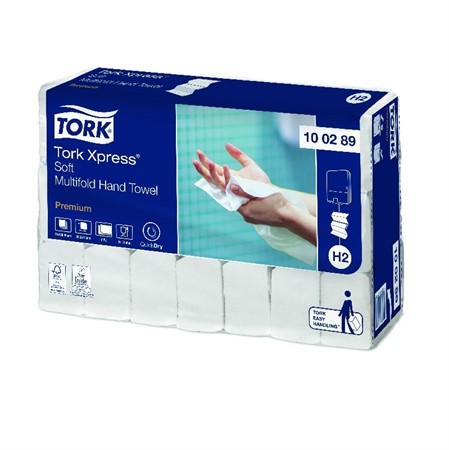 Tork Xpress® Mjuk Multifold Handduk, H2, Refill