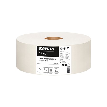 Toapapper Katrin Basic Gigant, L, 1-lgr,  6rl/frp.