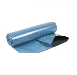 Plastsäck Industri K-3 125L, 25st/rl, 6rl/krt, Blå/Svart