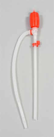 Handpump, Sifonpump i LDPE med utloppsslang 53,5 cm, passar dunk/fat