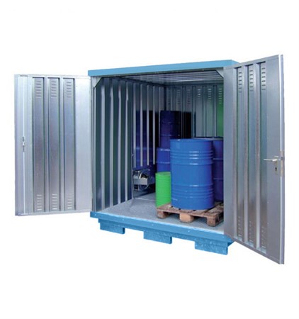 ModulContainer SLT 2x2, Galvat & Lackad