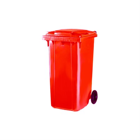 Avfallsbehållare 240L, Röd