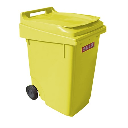 Avfallsbehållare 360L, Gul