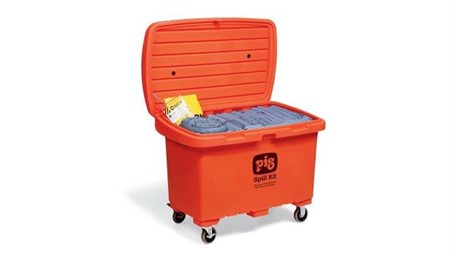 PIG Universal Mobilt Spillkit XL, med gummihjul, 287L