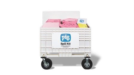 PIG KEM Mobilt Spillkit XXL, med hårda hjul, 401L