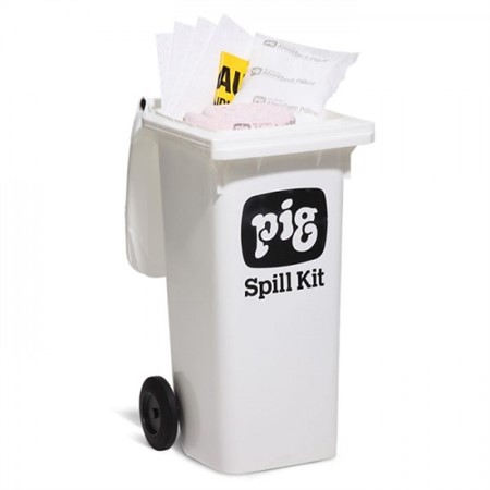 PIG Oil Only Mobilt Spillkit i tunna (240L), 181L