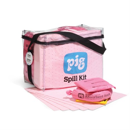 PIG Kem Spillkit väska Clear Cube, 54L