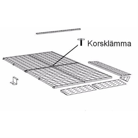 Korsklämmor KK123