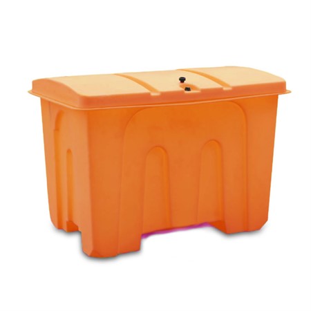 Förvaringsbox, 1400L, inkl. låsbart lock, Orange