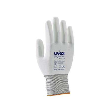 PU-belagd handske Uvex phynomic lite, strl.10, 10par/frp